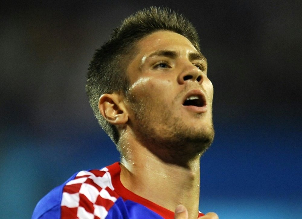 Andrej Kramaric, pictured on September 9, 2014, scored to lead Hoffenheim to a 1-0 win over Wolfsburg