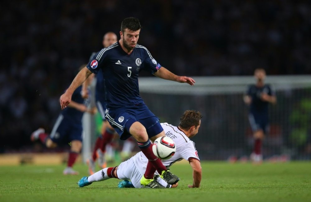 Hanley playing for his country, Scotland? BeSoccer