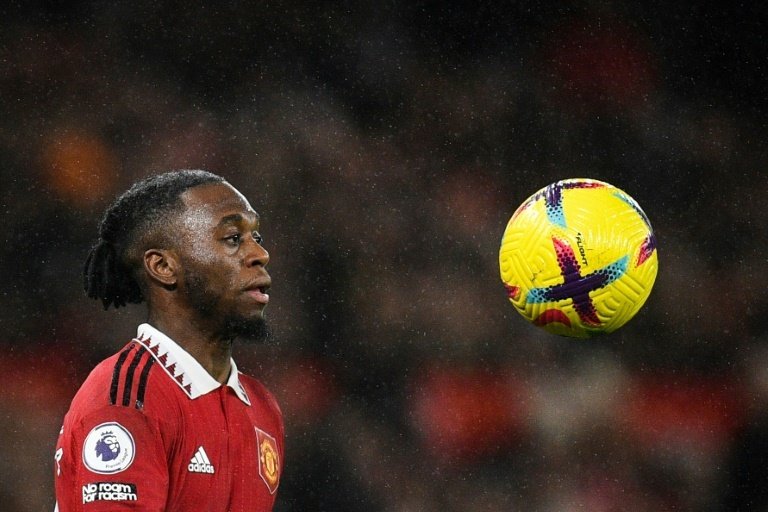 Wan-Bissaka has less than a year left on his Manchester United contract. AFP