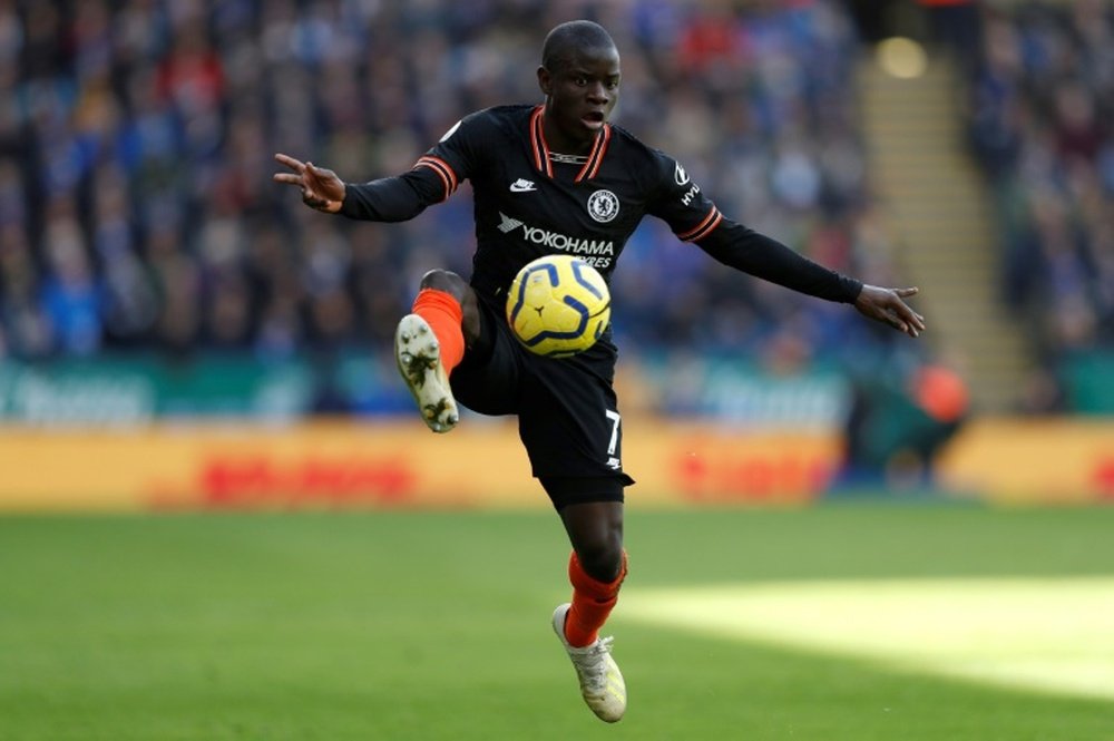N'Golo Kanté manquera la demi-finale de la Cup. AFP
