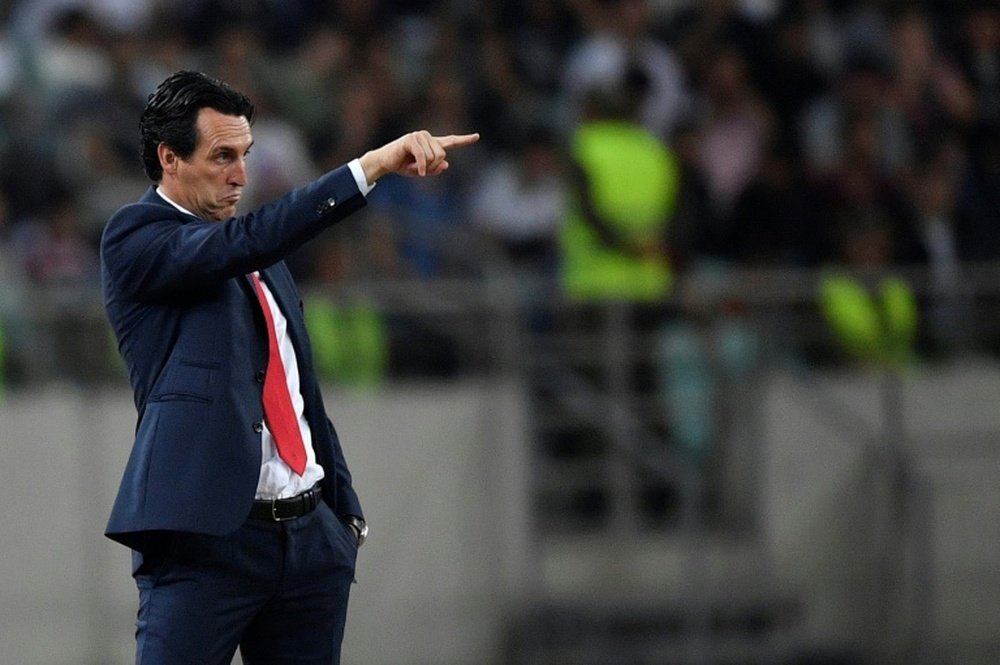 Emery's side are looking for their 10th consecutive win in all competitions. AFP