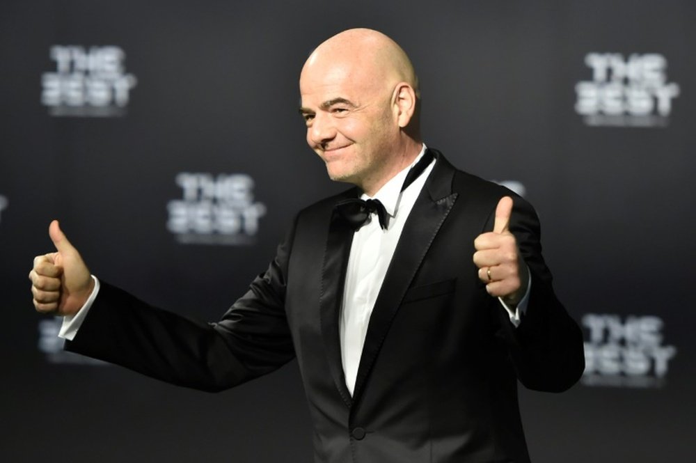 FIFA president Gianni Infantino. AFP