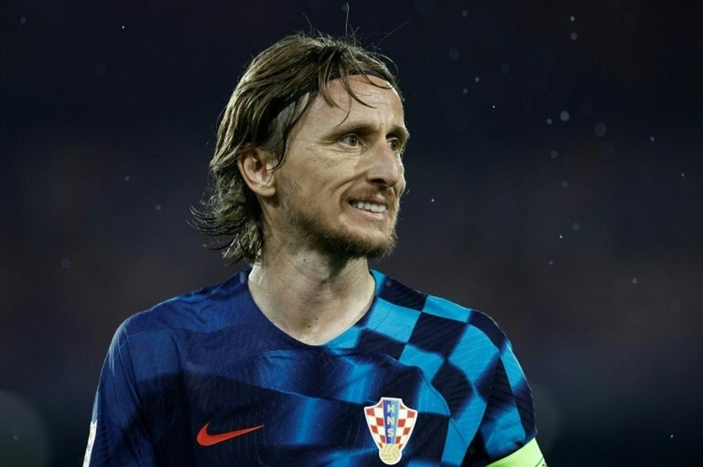 Modric lidera la lista de Croacia para un torneo amistoso en Abu Dabi. AFP