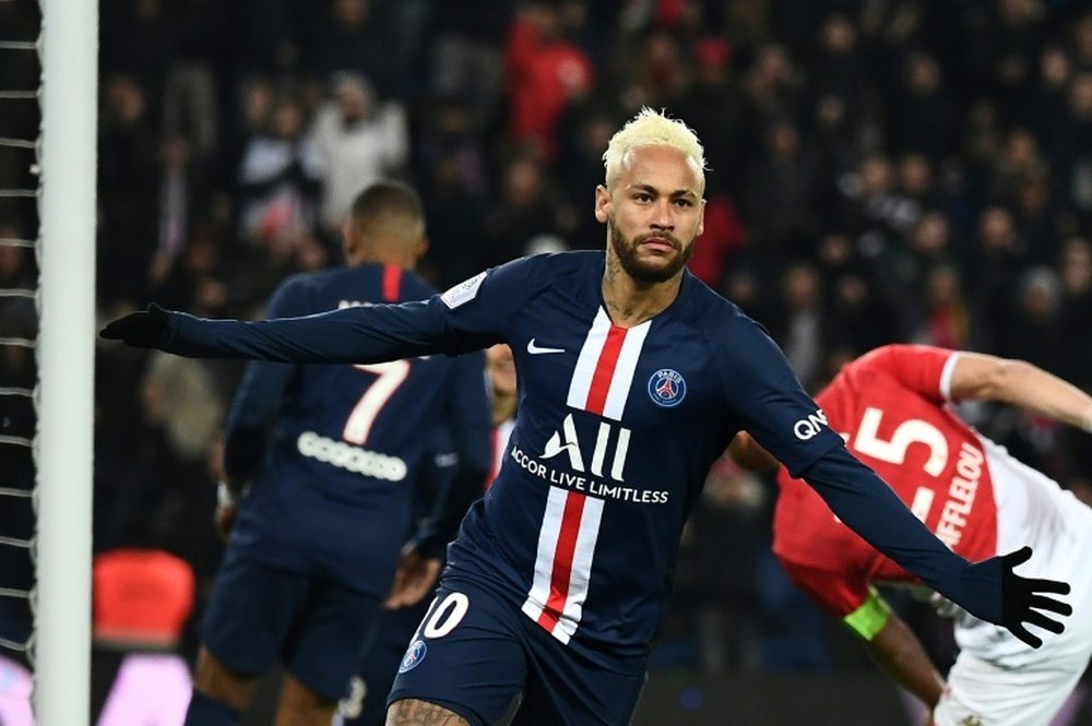 Neymar looks set to stay at PSG despite wanting to leave last summer. AFP