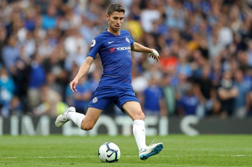 Jorginho has been key in Chelsea's first two games this season. AFP