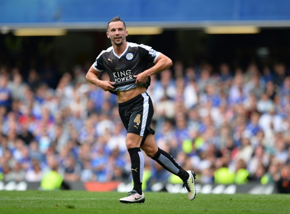 El centrocampista del Leicester elogió al Sevilla. AFP