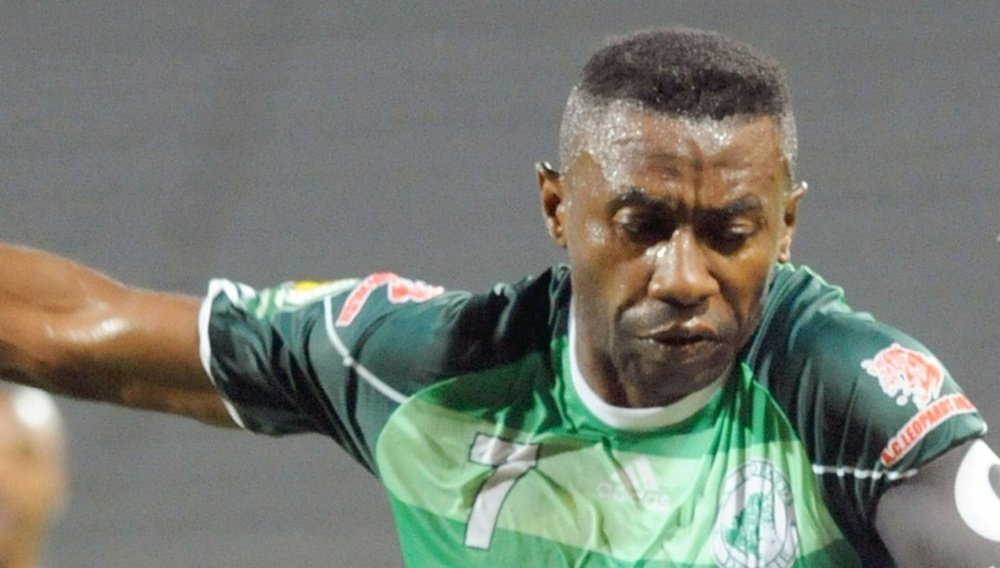 Congolese footballer Rudy Guelord Bhebey-Ndey, pictured on October 6, 2012 is in intensive care in a Cairo military hospital after suffering serious injuries in a weekend pan-African club competition match