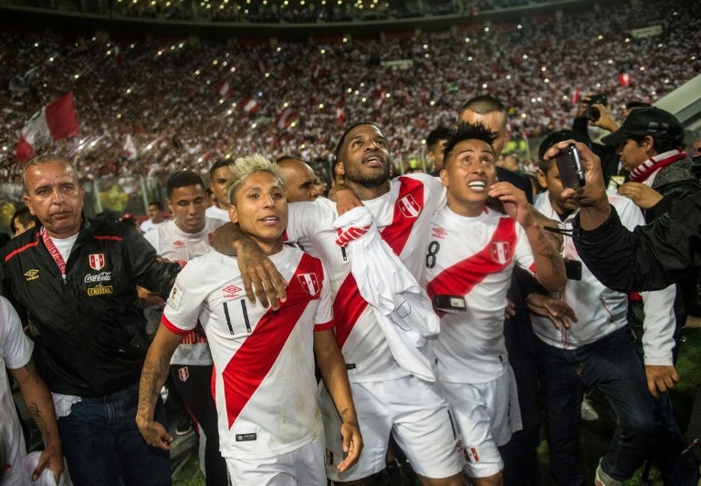 Perú consiguió el pase al Mundial. EFE