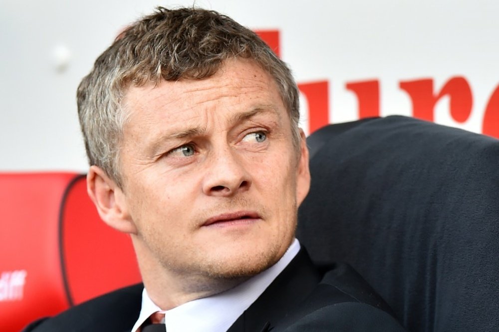 Solskjaer previously managed Cardiff City. AFP