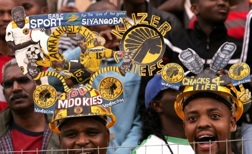 El mítico Kaizer Chiefs no está esta vez en el TOP 10. AFP