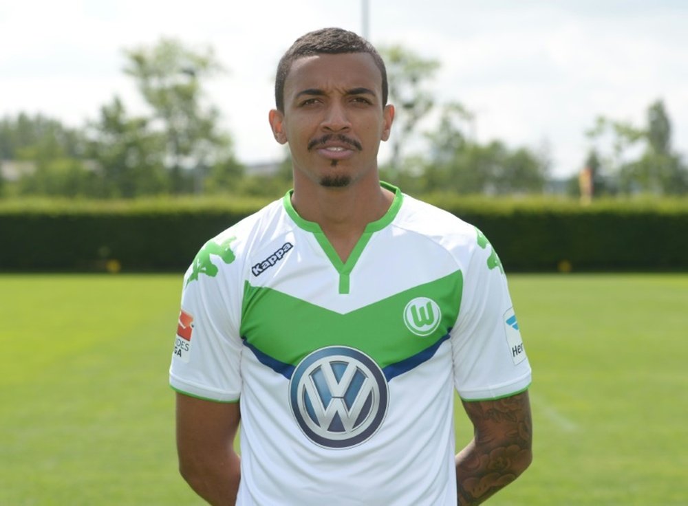 Luiz Gustavo, pictured on July 16, 2015, became withdrew from the Brazil Copa America squad, citing personal problems