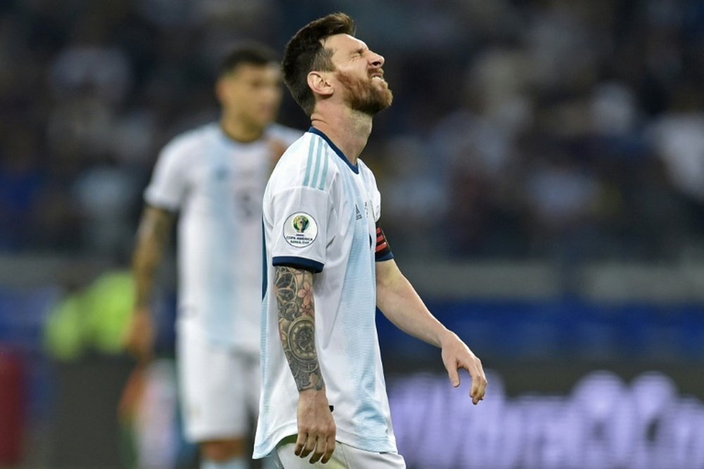 Conca puso a la misma altura a Leo Messi y a Maradona. AFP