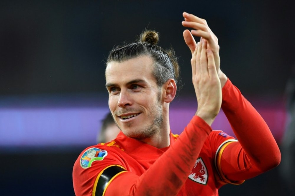 Bale entró en la lista de Gales. AFP