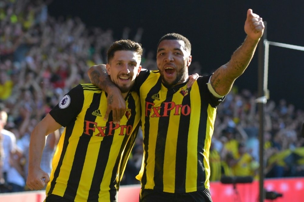 Gracia likened Watford to Leicester. AFP