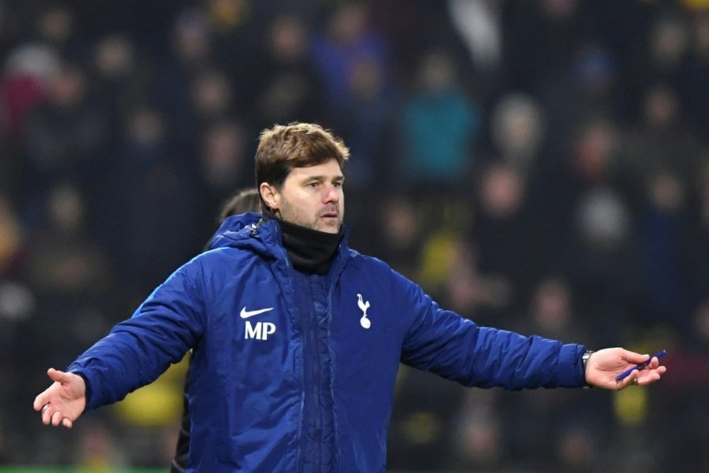 Pochettino is looking to use the CL to refind Tottenham's best form. AFP