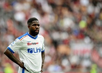 Touché au psoas, Samuel Umtiti n'a toujours pas débuté avec Lille depuis son arrivée. Le champion du monde 2018 n'est pas dans le groupe pour le barrage aller de Conférence League contre Rijeka.