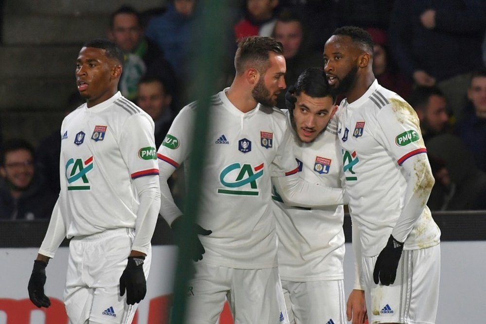 El joven del Olympique es una de las grandes promesas del fútbol galo. AFP