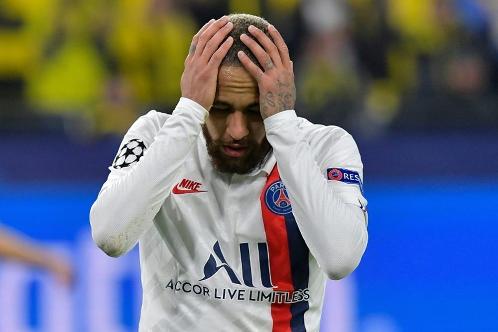 Los médicos del PSG respondieron a Neymar. AFP