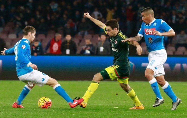 Milan draw dents Napoli title hopes