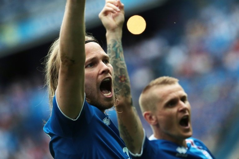 Iceland remain professional despite the smiles
