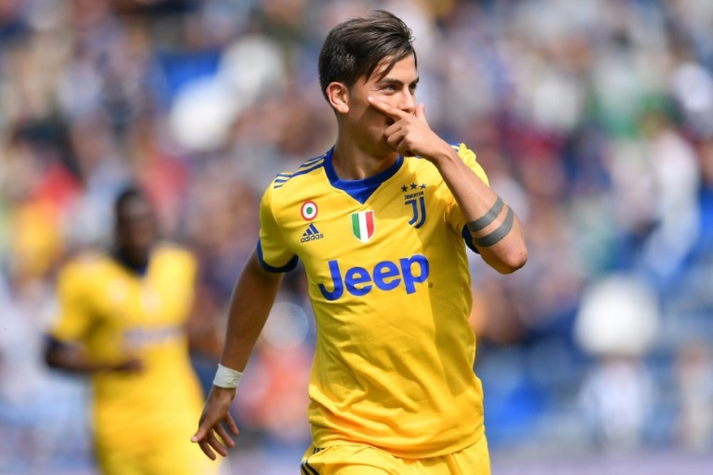 Dybala refused to commit his future to Juventus. AFP