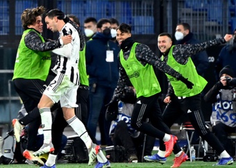 La Juventus batte la Roma. EFE
