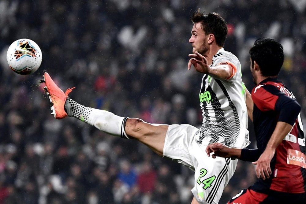 Pertencente à Juventus, Daniele Rugani assinou com o Cagliari. AFP