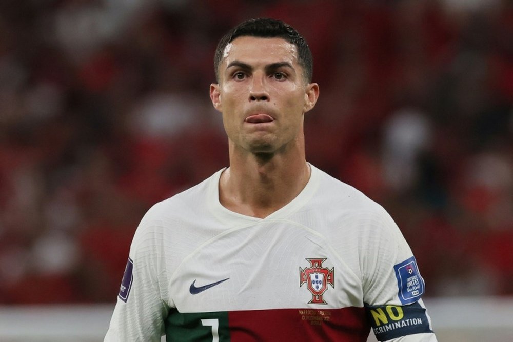 Cristiano Ronaldo descartó una oferta de la MLS. AFP