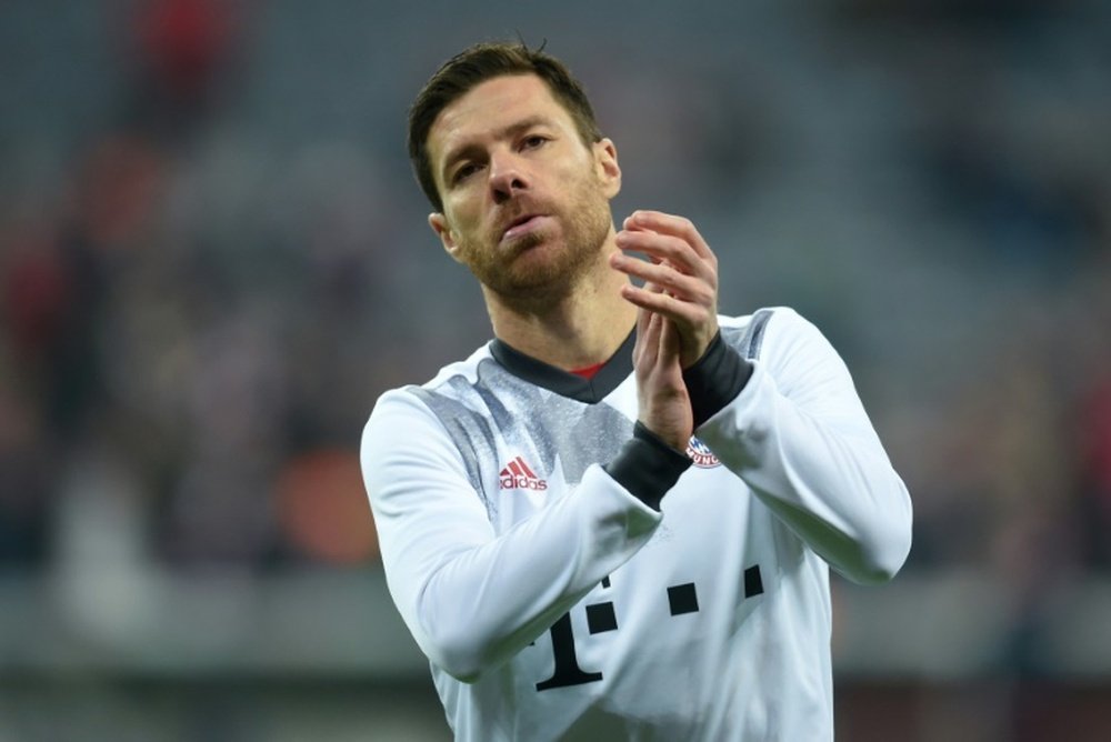 Xabi Alonso podría anunciar su marcha del fútbol en activo. AFP
