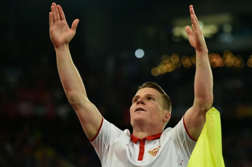 French forward Kevin Gameiro will join Atletico Madrid after three years at Sevilla. AFP
