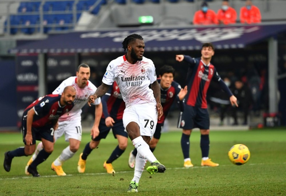 El Milan pretende renovar a Franck Kessié. AFP