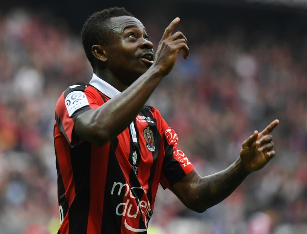 Ivorian midfielder Seri is reportedly wanted at Old Trafford. AFP