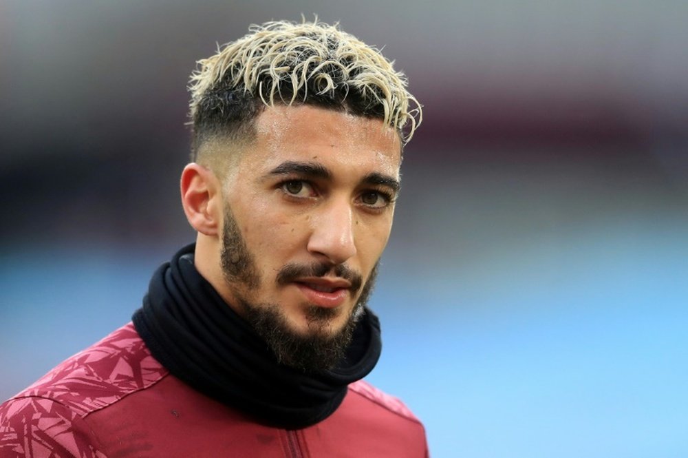 El West Ham confirmó la compra de Benrahma. AFP