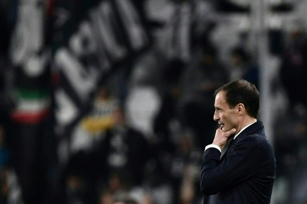 Allegri non sarà più il tecnico della Juventus. AFP