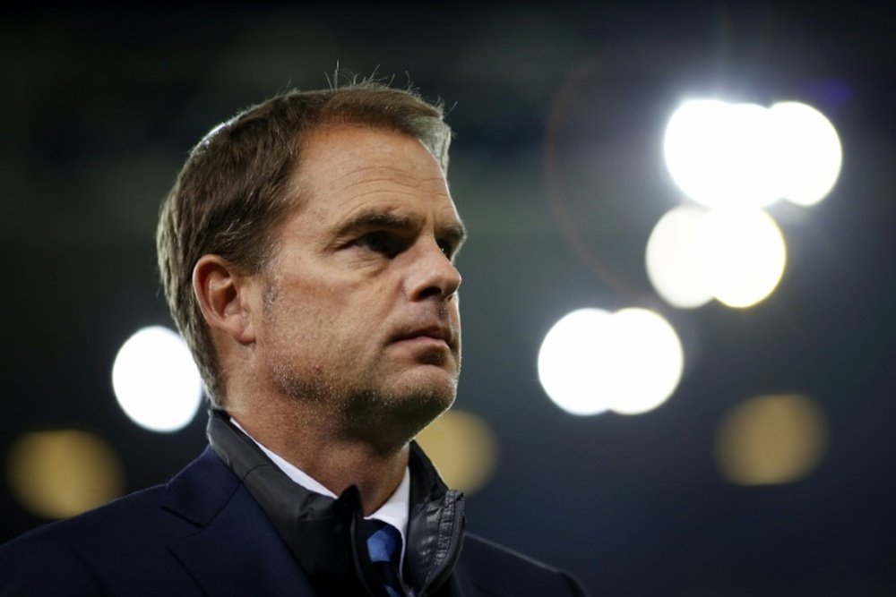 De Boer is set to become Palace's new manager. AFP