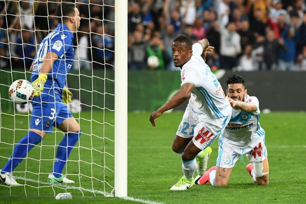 VIDÉO : le seul but de Patrice Evra avec Marseille. AFP
