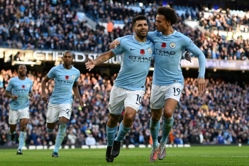 City are unstoppable. AFP