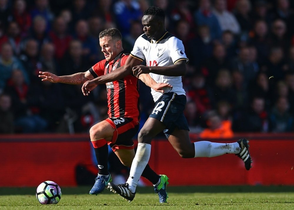 Wanyama has not featured for Tottenham since the Chelsea match on August 20. AFP