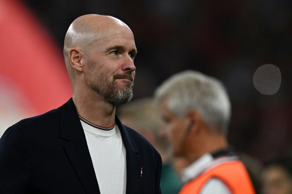 Ten Hag expects a boost to his squad for their next encounter against Crystal Palace. AFP
