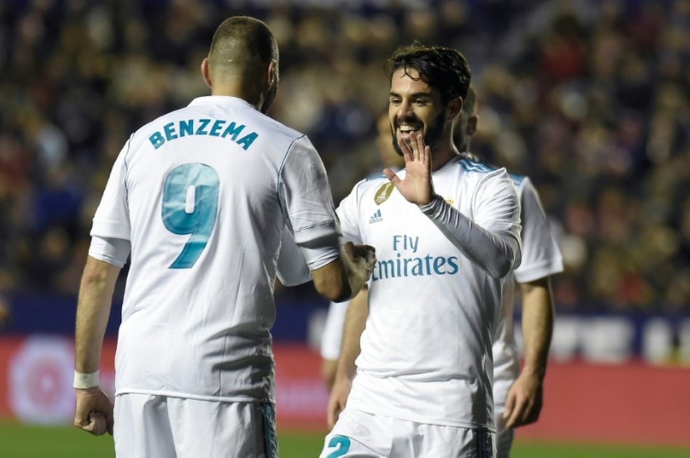 Le Real Madrid et son armada offensive. AFP