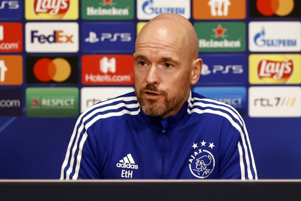 Ten Hag could become the new Man City boss. AFP