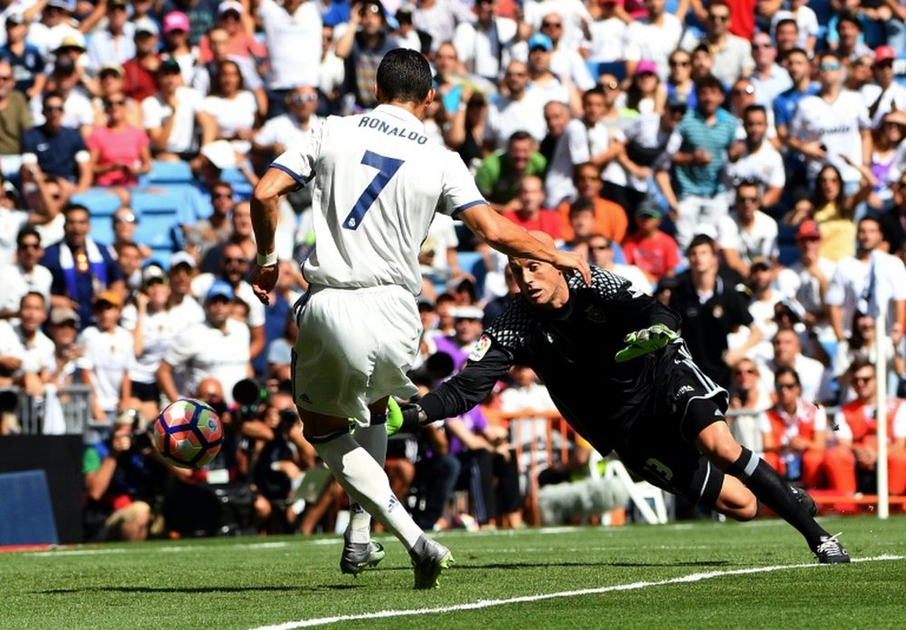 Cristiano Ronaldo se estrenó a los seis minutos de arrancar el partido. Archivo/EFE/EPA