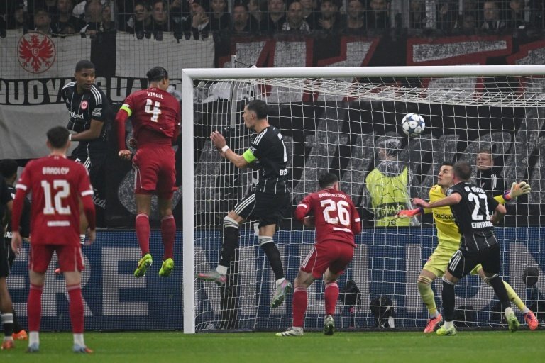 Liverpool end losing streak with thumping win at Eintracht Frankfurt