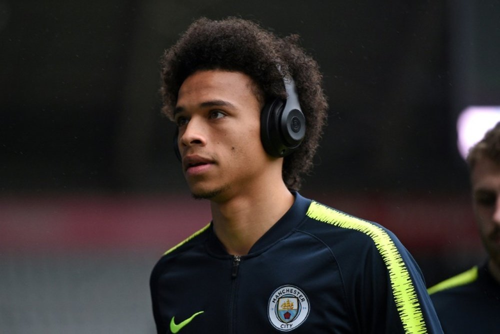 Leroy Sane about to join Bayern. AFP/Archivo
