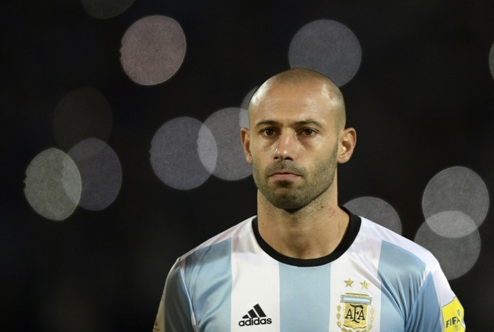 Mascherano to quit Argentina after World Cup. AFP