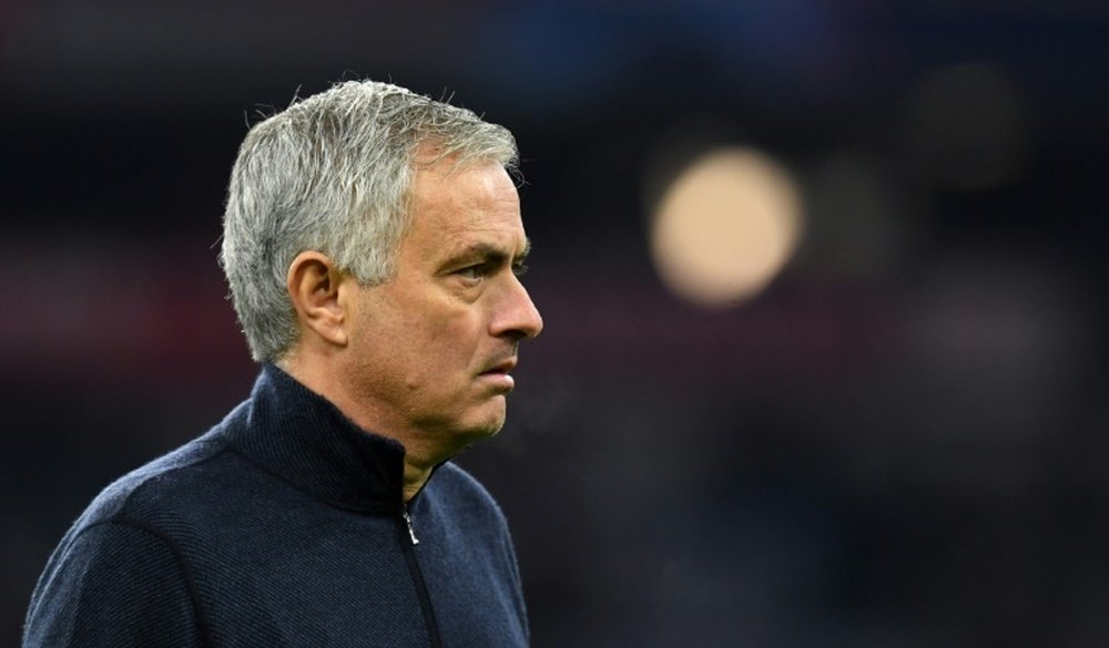 José Mourinho não hesitou em falar após a vitória do Tottenham. AFP