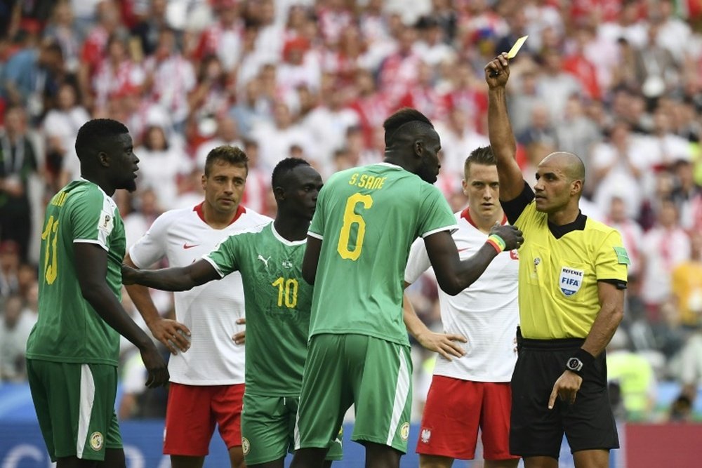 Senegal's defeat to Colombia dumped them out of the tournament. AFP