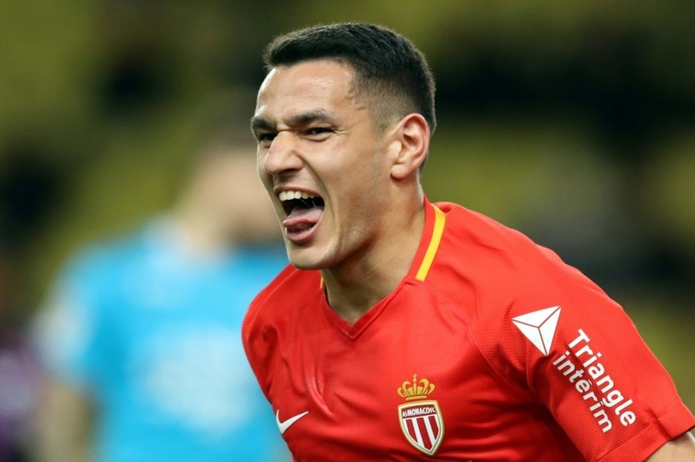 Lopes scored Monaco's second goal on Friday. AFP