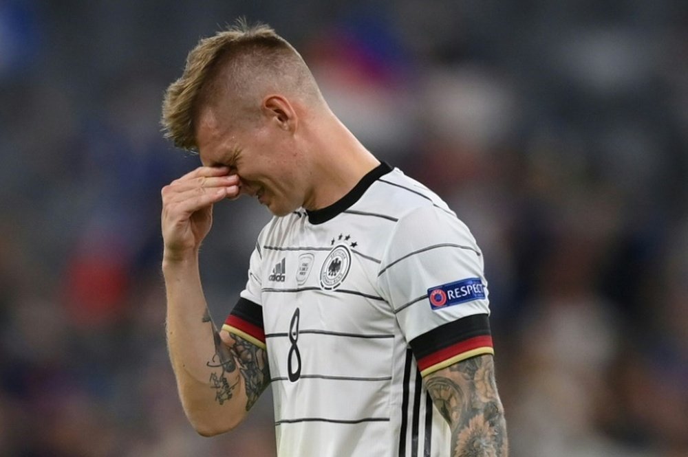 Kroos confirmed his retirement from the German national team. AFP