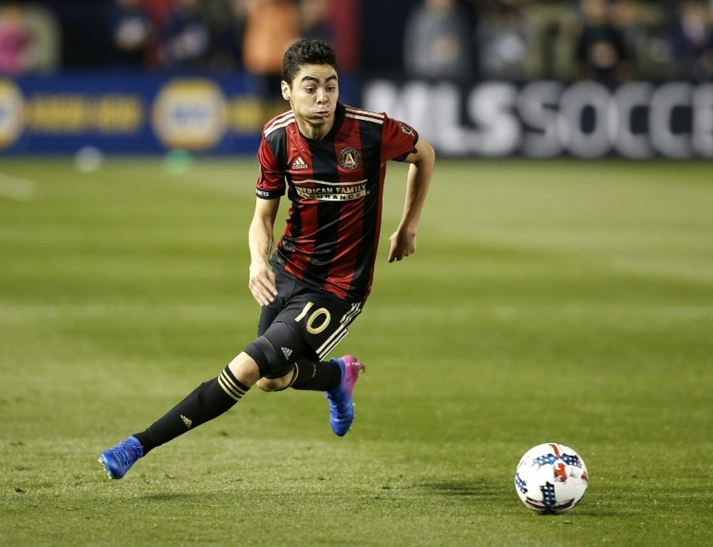 Almiron joined Atlanta United from Argentinian outfit Lanus 10 months ago. AFP